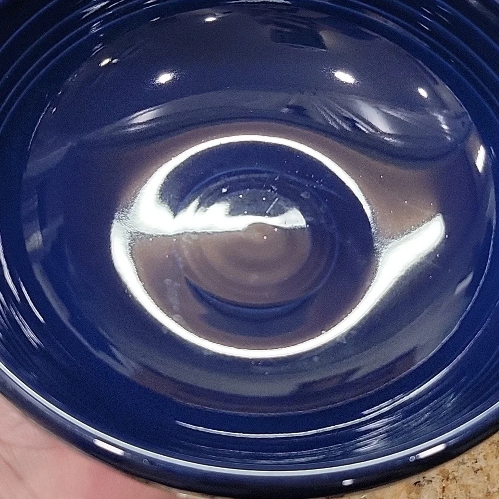 Bistro Coupe 7 5/8 Inch Medium Bowl 38 OZ COBALT